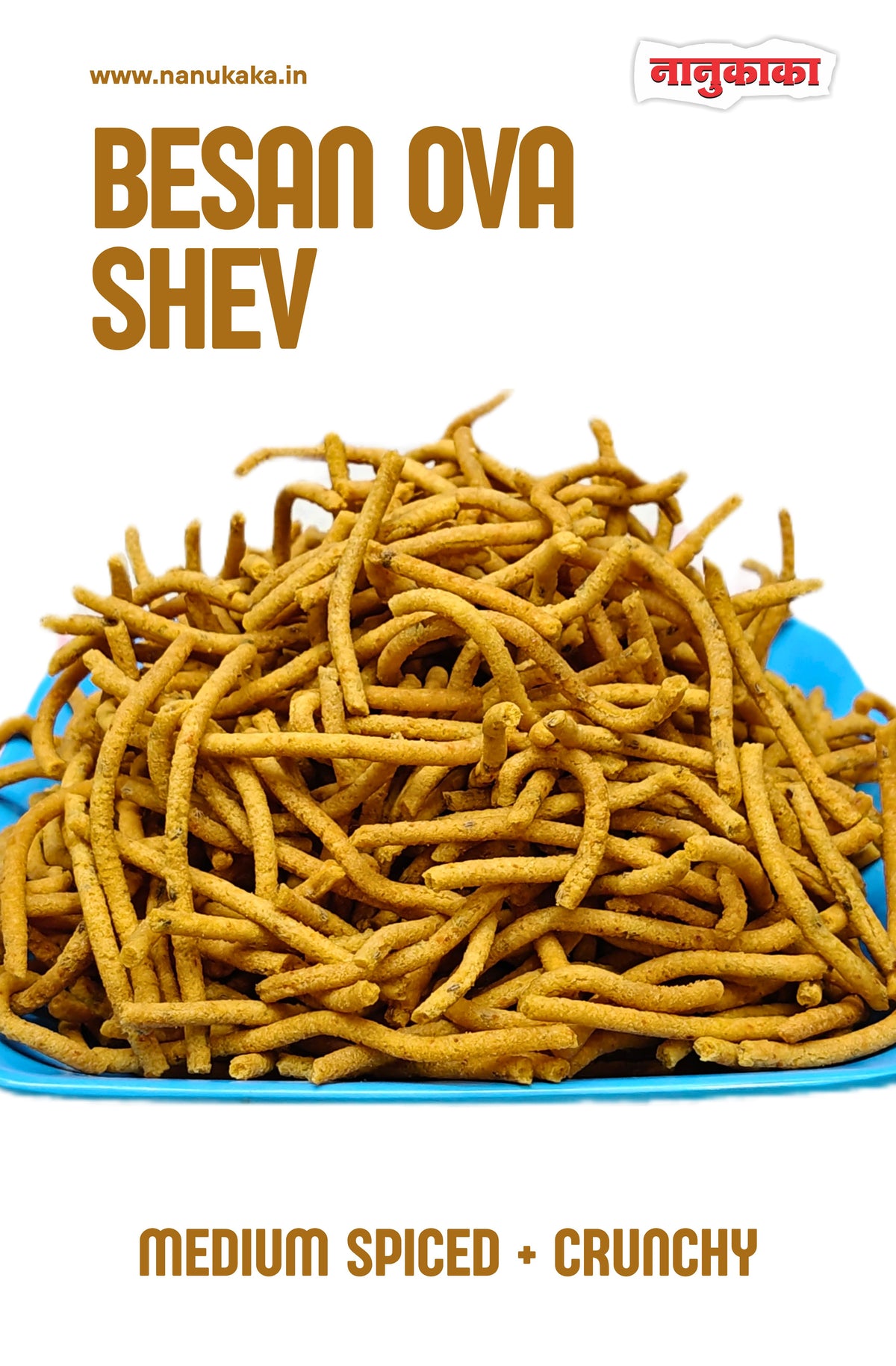 Besan Ova Shev (Tikha Sev) from Dombivli – crispy tikhat shev made with gram flour & ova. Perfect Diwali faral with bold spice & crunchy texture